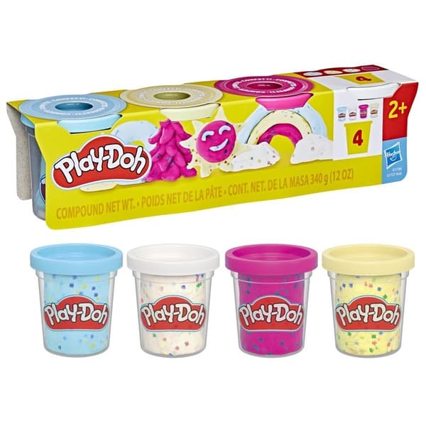PLAY-DOH Specialty Compound Confetti 4 kpl