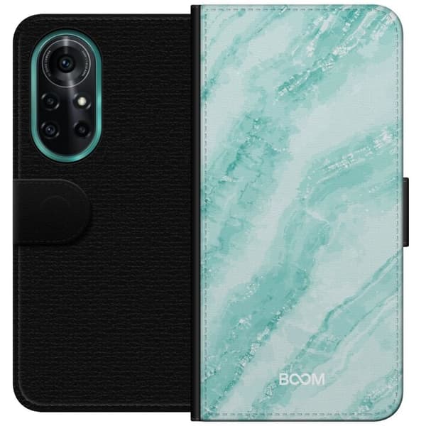 Pung Taske til Huawei nova 8 Pro med Mint Marmor