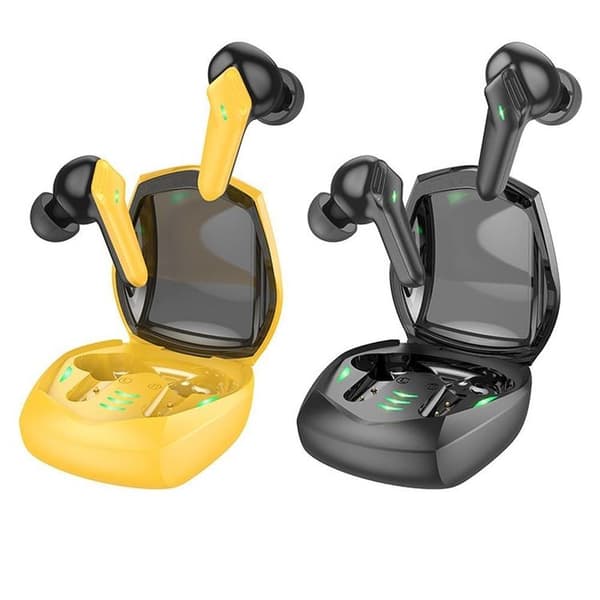 Hoco Hovedtelefoner Bluetooth TWS EW28 Magic Gaming - Sort