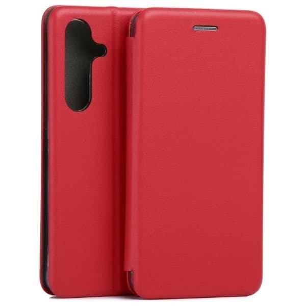 Beline Galaxy S25 Punge Etui Magnetisk - Rød