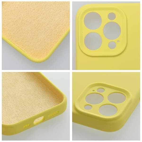 Telefontaske til iPhone 16 Plus Silikone 2mm - Citron