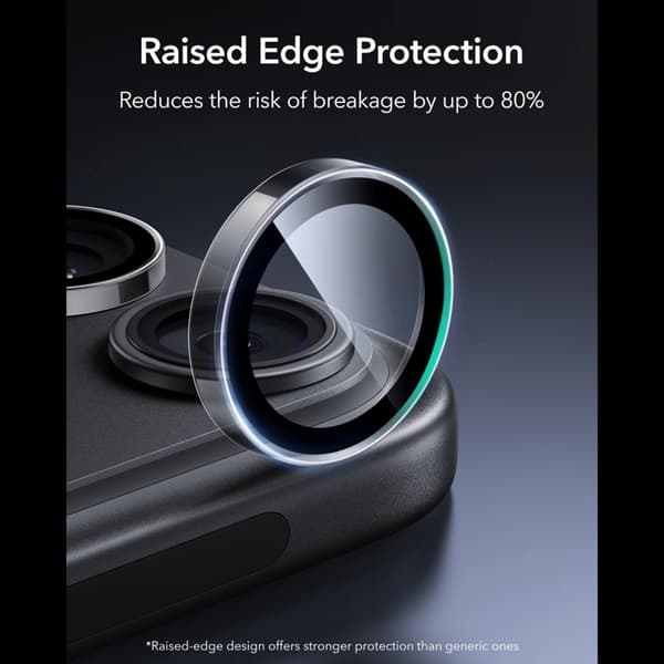 ESR Härdat Glas Kameraskydd för iPhone 18 Pro/18 Pro Max Armorite