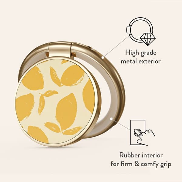 Burga Lemon Tart - Universal Ringholder Guld