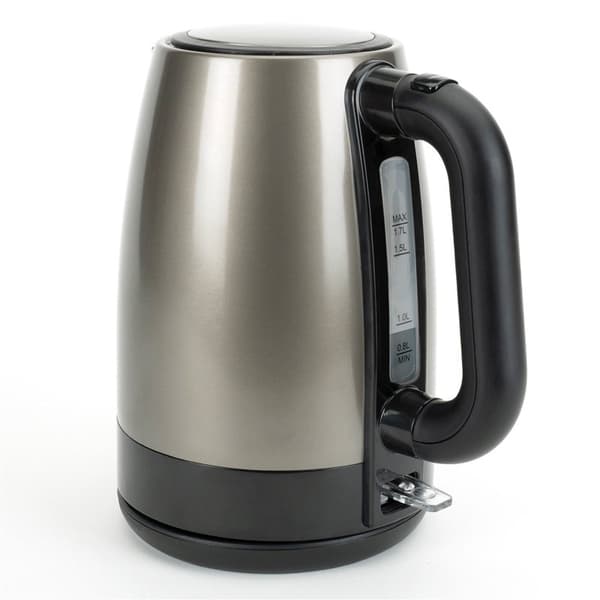 BLACK+DECK Vattenkokare 2200W 1,7L Borstat Rostfritt Stål