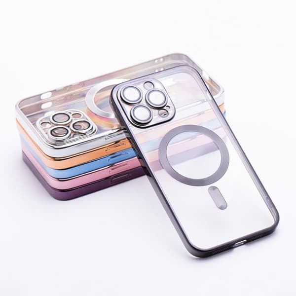 Telefontaske til iPhone 16 MagSafe Electro - Sort
