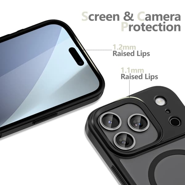 Tech-Protect Mobilskal till iPhone 17 Pro Max Magsafe Matte - Svart