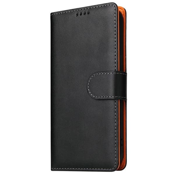 iPhone 14 Pro Max Plånboksfodral Dual Flip - Svart