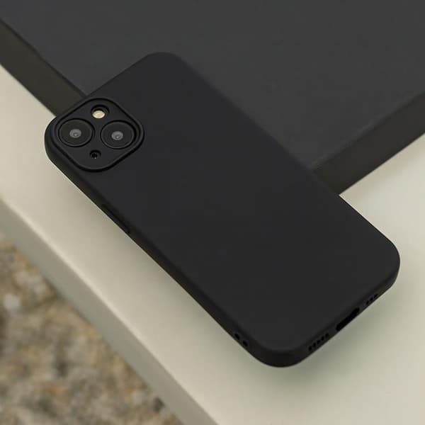 Mobilcover til Galaxy S25 Edge Silikone - Sort