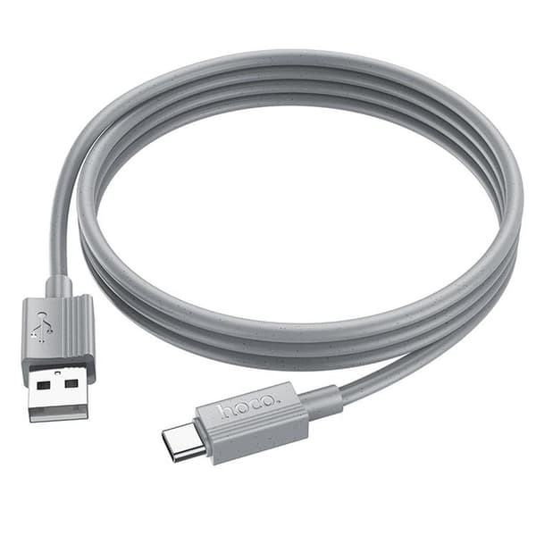 HOCO USB-A Till USB-C 1m Kabel 3A X107 -Grå