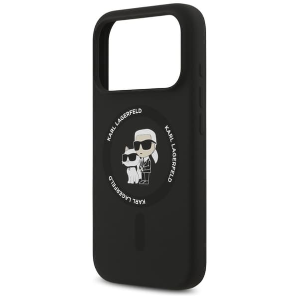 Karl Lagerfeld Mobilskal till iPhone 18 Pro Max/17 Pro Max Silikon Ring