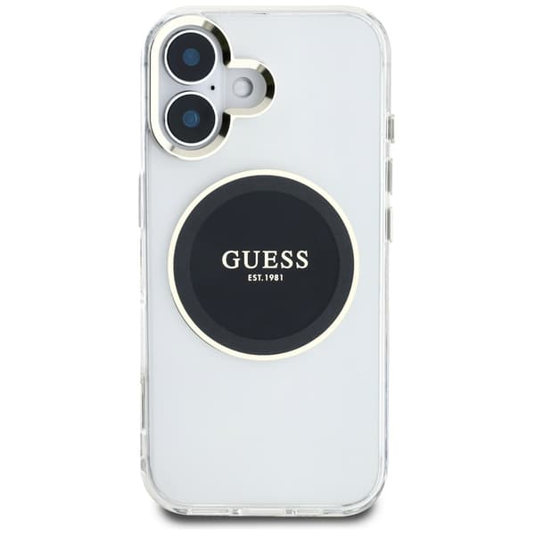 Guess-puhelinkotelo iPhone 16 MagSafe IML Colored Circle