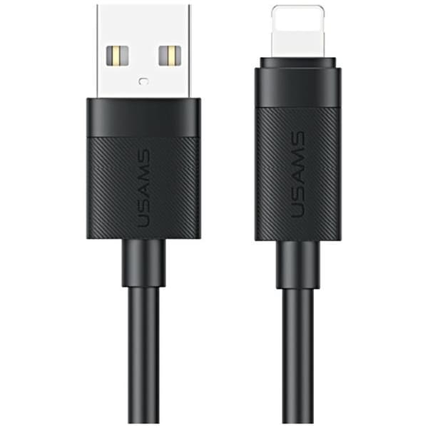 USAMS Lightning til USB-A 12W Kabel 1m U94 - Sort