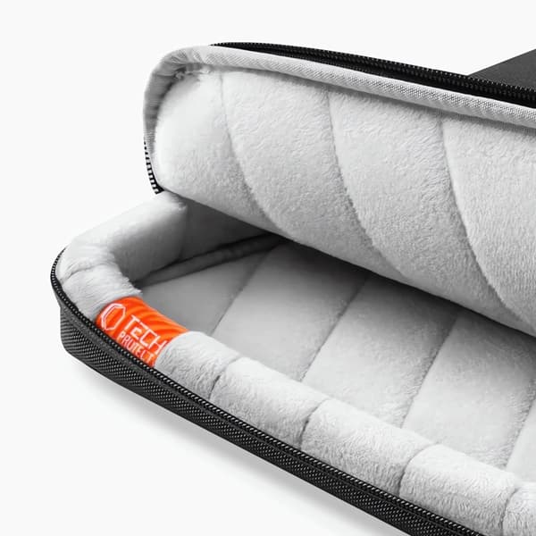 Tech-Protect Datorfodral 15-16" Defender - Svart/Orange