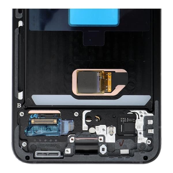 Galaxy S22 Skärm med LCD-display Service Pack S901 - Grå