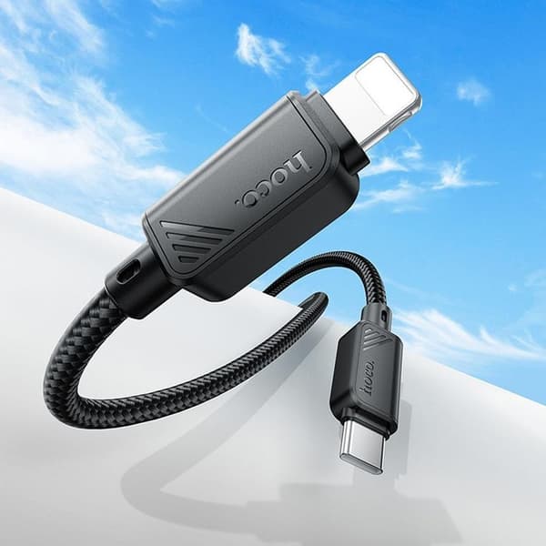 HOCO USB-C - Lightning 27W Kabel 1m X113 PD - Sort