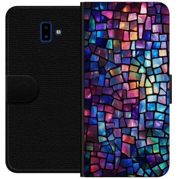 Plånboksfodral till Samsung Galaxy J6+ med Disco