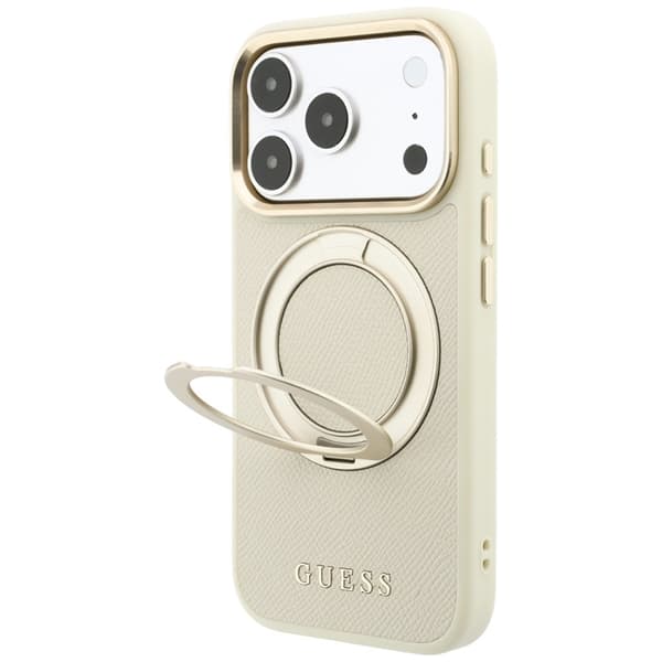 Guess Mobilskal För iPhone 18 Pro Max/17 Pro Max Magsafe Ringställ 360