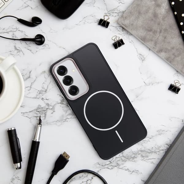 Mobilcover til Galaxy A36 Magsafe Frame - Sort
