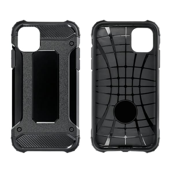 Telefontaske til Galaxy S25 Edge Armor - Sort