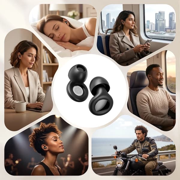 Tech-Protect Earplugs Quiet Fit - Sort
