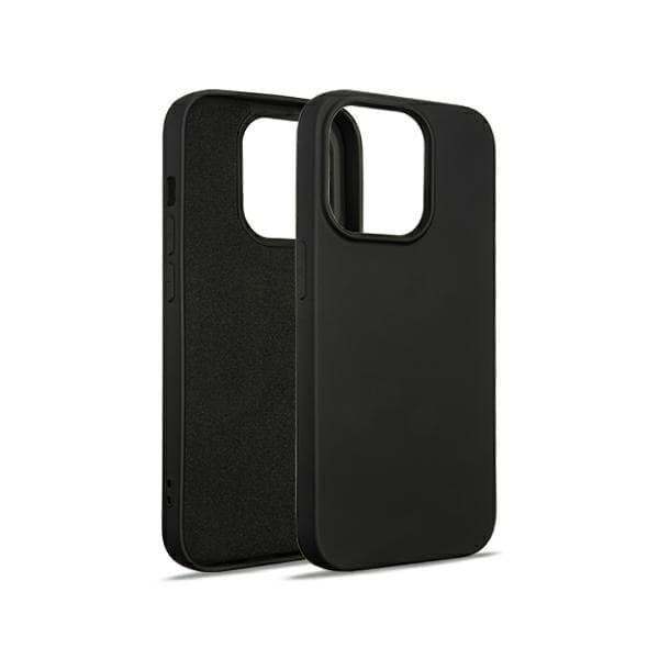 Beline Telefontaske til iPhone 15 Pro Silikone - Sort