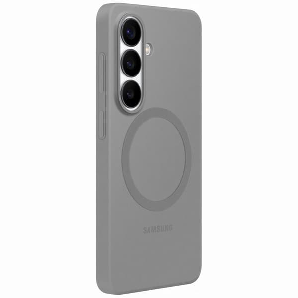 SAMSUNG Mobilskal För Galaxy S26 MagSafe Silikon Magnet - Grå