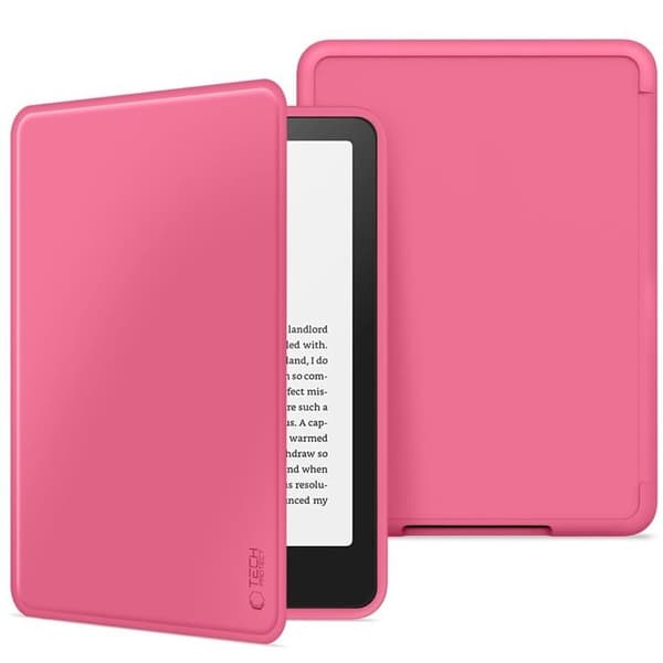 Tech-Protect Smartcase Kindle Paperwhite 6 Taske - Lyserød