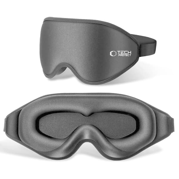 Tech-Protect Eyeshade Søvnmaske - Grå