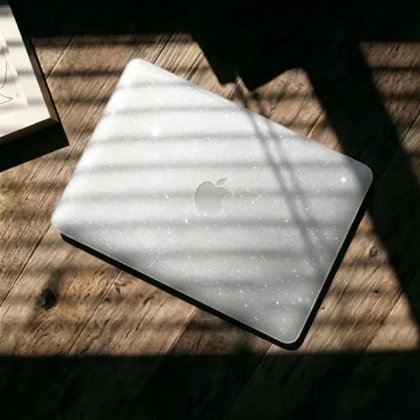Tech-Protect Cover Til Macbook Neo 13 (2026) Smart Shell - Glitter Clear
