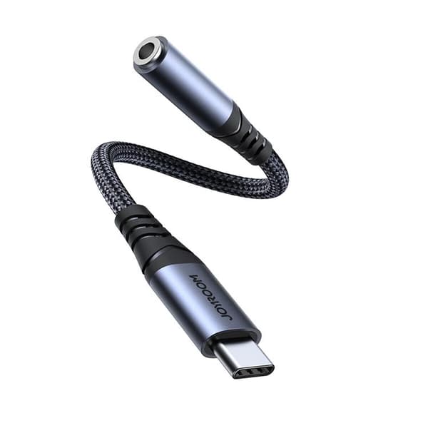 Joyroom USB-C DAC Adapter 3.5 mm Mini Jack - Svart