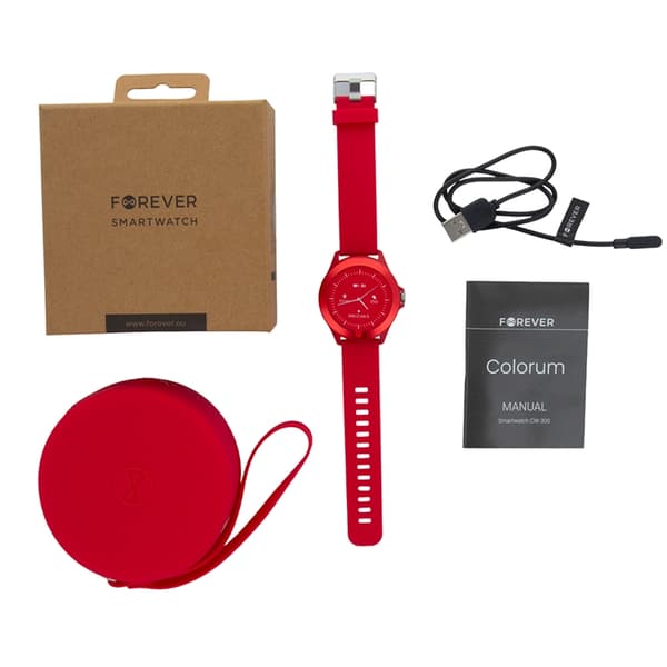 Forever Smartwatch Colorum - Magenta