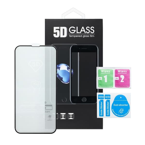 Galaxy A54 5G Näytönsuoja 5D Full Glue - Musta