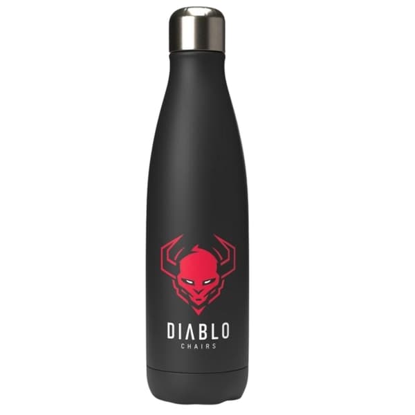 Diablo Chairs Eristetty pullo 500ml - Musta