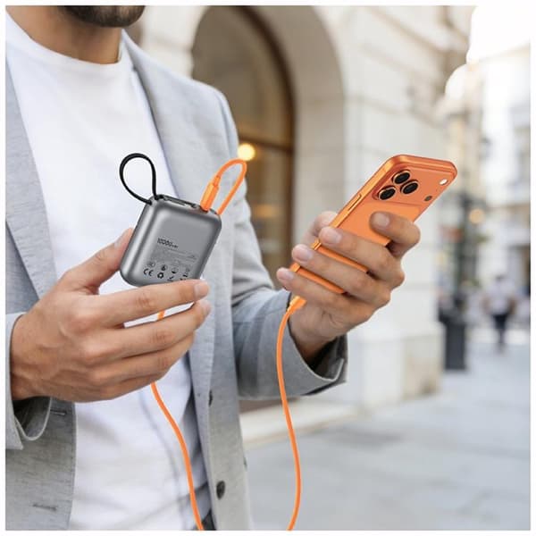 USAMS USB-C till USB-C 60W Kabel 3A 1m Silikon U98 - Vit