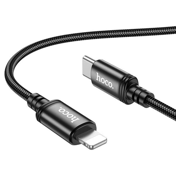 HOCO USB-C til Lightning Kabel 27W 2m X89 - Sort