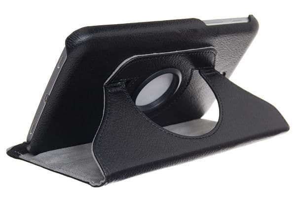 Roterende rustningsetui til Samsung Galaxy Tab 3 7.0 P3200 - (Sort)