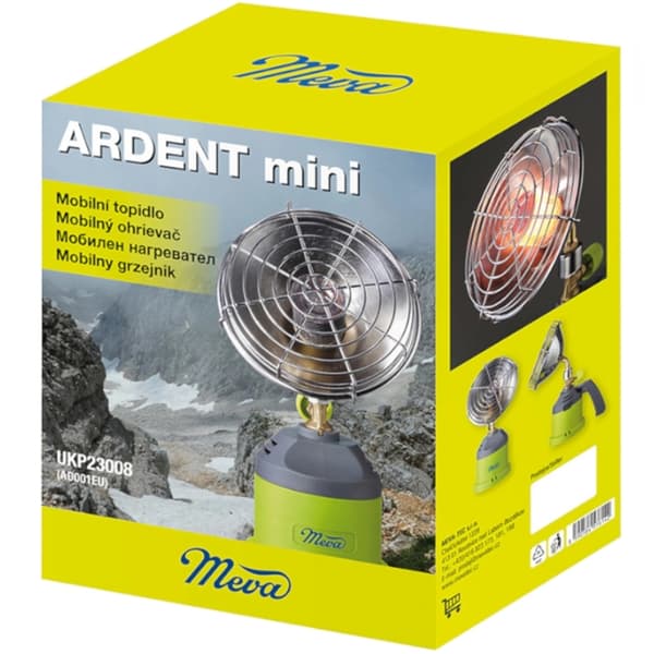 Meva ARDENT MINI solvarmer til gaspatron 1kW