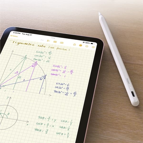 Metapen Stylus Pencil För iPad A8 - Vit