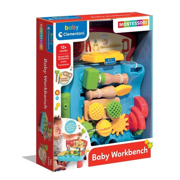 CLEMENTONI Montessori Baby Workbench