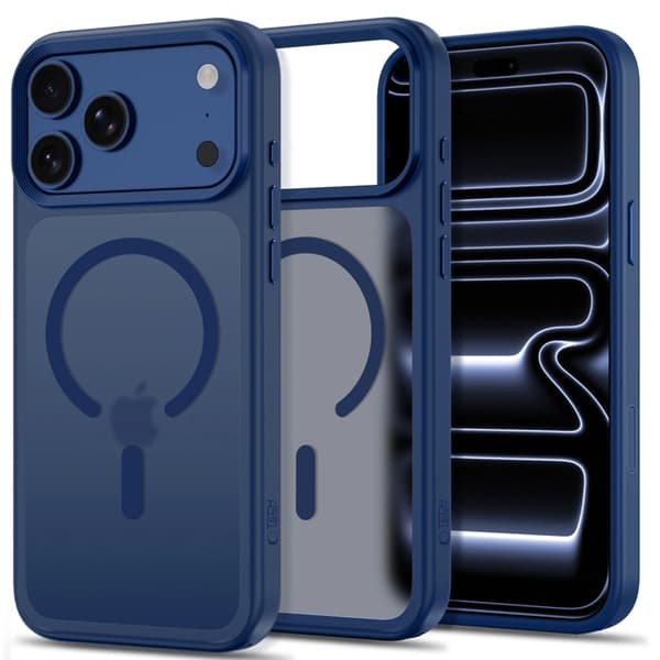 Tech-Protect Mobilcover Til iPhone 18 Pro Magsafe Magmat - Mat Mørkeblå
