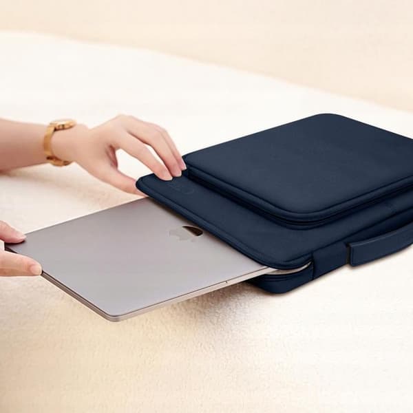 Tech-Protect Taske til bærbar computer 15"-16" Basic - Navy