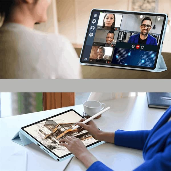 Tech-Protect Lenovo Tab 10.1 Kotelo Smart - Sininen