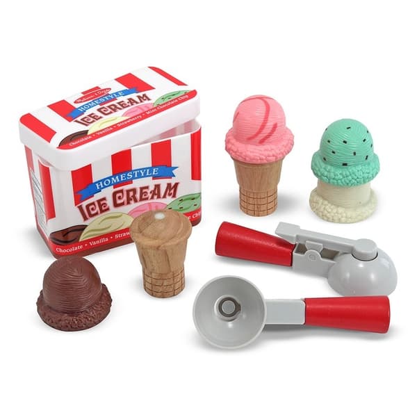 MND Legetøjsscoop & Stack Ice Cream Cone Legesæt