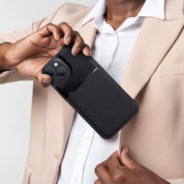 Telefontaske til iPhone 16 Pro Noble - Sort