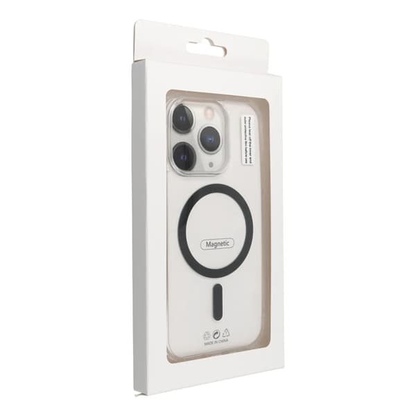 Telefontaske til iPhone 17 Pro Magsafe Drop Glue - Sort