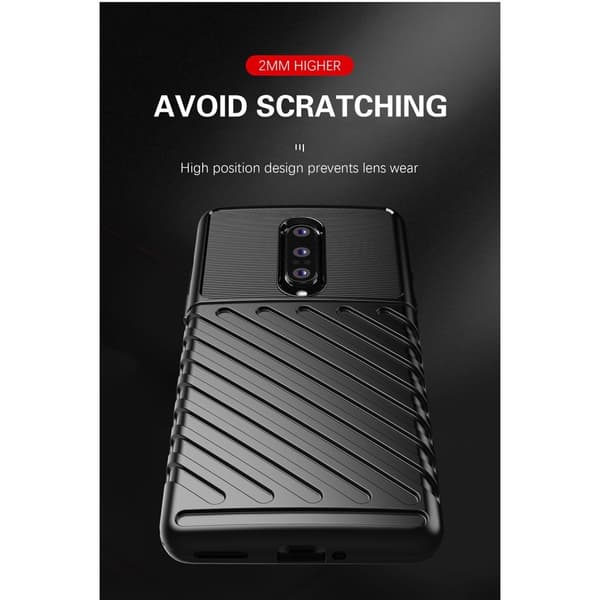 Thunder Twill Texture Skal OnePlus 8 - Svart