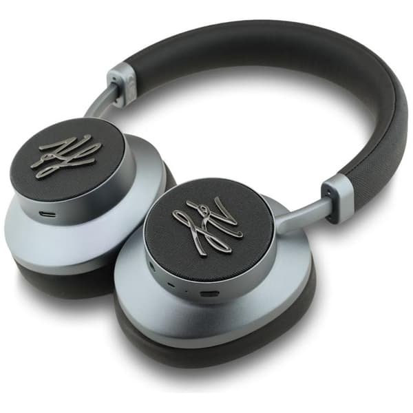 Karl Lagerfeld Over-Ear Kuulokkeet Bluetooth ANC Grained Initials - Musta