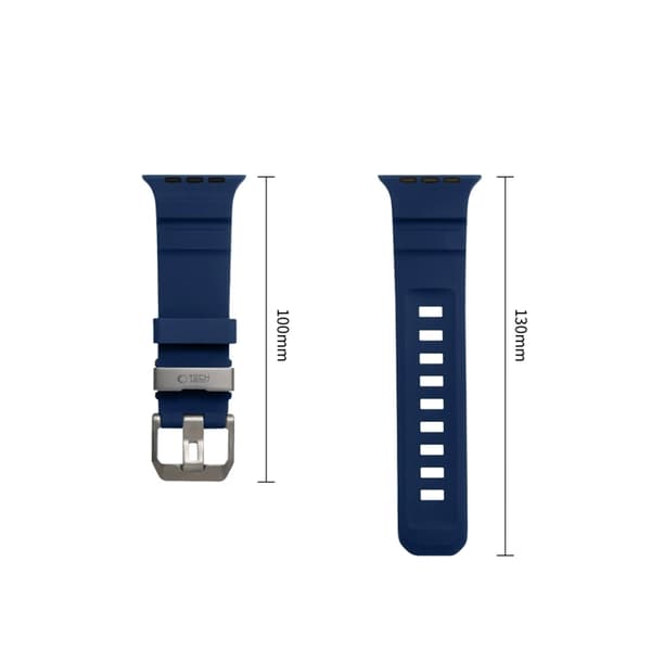 Tech-Protect Armband För Apple Watch (44/45/46/49mm) Motion - Nautical Blå