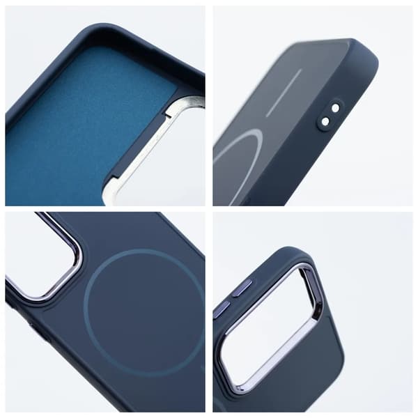 Mobilskal till Galaxy A56 Magsafe Frame - Marinblå