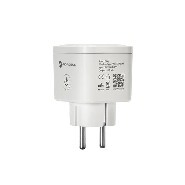 Forcell Smart Plug 230V med WiFi-understøttelse af Tuya/Amazon Alexa